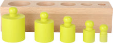 Įkelti vaizdą į galerijos rodinį, Montessori cilindrai
