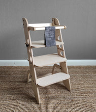 Įkelti vaizdą į galerijos rodinį, Montessori bokštelis - virtuvės pagalbininkas - aukšta maitinimo kėdutė