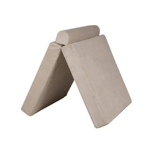 Įkelti vaizdą į galerijos rodinį, Minkšta žaidimų sofa PREMIUM, rumbuota, kreminė