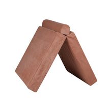 Įkelti vaizdą į galerijos rodinį, Minkšta žaidimų sofa PREMIUM, rumbuota, plytų spalva