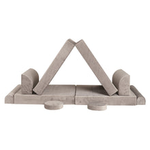 Įkelti vaizdą į galerijos rodinį, Minkšta žaidimų sofa, pilka