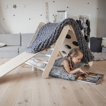 Įkelti vaizdą į galerijos rodinį, Reguliuojamo aukščio pikler trikampis - balansavimo laipteliai