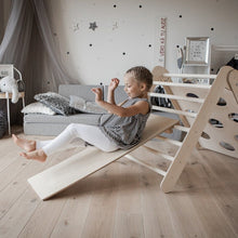 Įkelti vaizdą į galerijos rodinį, Reguliuojamo aukščio pikler trikampis - balansavimo laipteliai