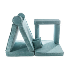 Įkelti vaizdą į galerijos rodinį, Minkšta modulinė žaidimų sofa, mėlyna