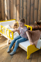 Įkelti vaizdą į galerijos rodinį, Lova auganti su vaiku (+čiužinys)