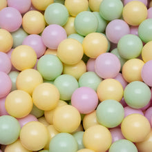 Įkelti vaizdą į galerijos rodinį, Kamuoliukų baseinas SPRING, 30 cm, šv. ruda, 250 vnt. kamuoliukų: geltona, rožinė, šv. žalia