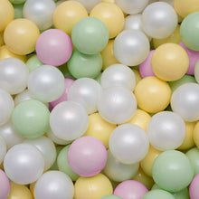 Įkelti vaizdą į galerijos rodinį, Kamuoliukų baseinas HOCUS CROCUS, 30 cm, purpurinė, 250 vnt. kamuoliukų: rožinė, geltona, žalia, balta