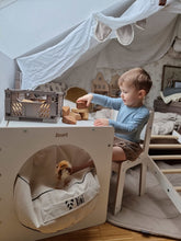 Įkelti vaizdą į galerijos rodinį, Multifunkcinis rinkinys: montessori kubas + kėdutė