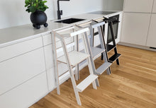 Įkelti vaizdą į galerijos rodinį, SULANKSTOMAS PAGALBINIS VIRTUVĖS BOKŠTELIS (3 aukščio padėtys)