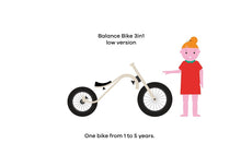 Įkelti vaizdą į galerijos rodinį, BALANSINIS DVIRATIS 3in1 AUGANTIS SU VAIKU