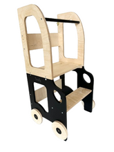 Įkelti vaizdą į galerijos rodinį, Virtuvės bokštelis su ratais