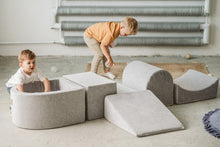 Įkelti vaizdą į galerijos rodinį, Žaidimų aikštelė iš 5 modulių su mažu kamuoliukų baseinu