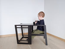 Įkelti vaizdą į galerijos rodinį, VIRTUVĖS BOKŠTELIS - STALAS - KĖDĖ