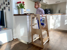 Įkelti vaizdą į galerijos rodinį, MONTESSORI PAGALBINIS VIRTUVĖS BOKŠTELIS