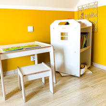 Įkelti vaizdą į galerijos rodinį, 360 LAIPSNIŲ KAMPU BESISUKANTI KNYGŲ LENTYNA