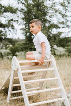 Įkelti vaizdą į galerijos rodinį, PIKLER TRIKAMPIS - BALANSAVIMO LAIPTELIAI + ČIUOŽYKLA (2IN1)