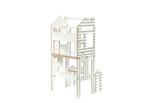 Įkelti vaizdą į galerijos rodinį, 4in1 VIRTUVĖS BOKŠTELIS - STALAS - LĖLIŲ NAMELIS - LAIPTELIS