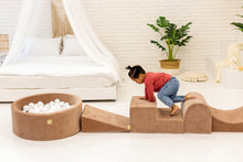 Įkelti vaizdą į galerijos rodinį, Žaidimų aikštelė iš 5 modulių su mažu kamuoliukų baseinu