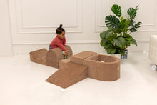 Įkelti vaizdą į galerijos rodinį, Žaidimų aikštelė iš 5 modulių su mažu kamuoliukų baseinu