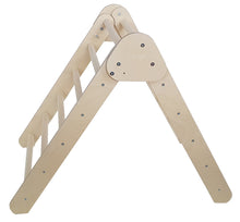 Įkelti vaizdą į galerijos rodinį, PIKLER TRIKAMPIS - BALANSAVIMO LAIPTELIAI + ČIUOŽYKLA (2IN1)
