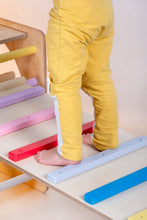 Įkelti vaizdą į galerijos rodinį, PIKLER LAIPIOJIMO TRIKAMPIO IR KUBO BALANSAVIMO PLATFORMA