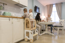 Įkelti vaizdą į galerijos rodinį, Virtuvės bokštelis su ratais