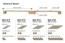 Įkelti vaizdą į galerijos rodinį, Balansavimo platforma - sija - takelis