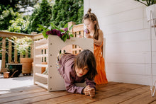 Įkelti vaizdą į galerijos rodinį, Multifunkcinis rinkinys: montessori kubas + kėdutė