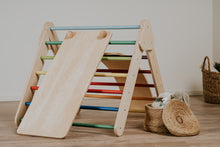 Įkelti vaizdą į galerijos rodinį, MONTESSORI PIKLER LAIPIOJIMO TRIKAMPIS - BALANSAVIMO LAIPTELIAI