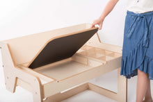 Įkelti vaizdą į galerijos rodinį, REGULIUOJAMAS MONTESSORI VAIKIŠKAS STALAS