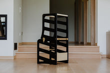 Įkelti vaizdą į galerijos rodinį, 3in1 - VIRTUVĖS PAGALBINIS BOKŠTELIS - STALAS - ČIUOŽYKLA TRANSFORMERIS