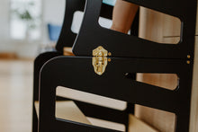 Įkelti vaizdą į galerijos rodinį, 3in1 - VIRTUVĖS PAGALBINIS BOKŠTELIS - STALAS - ČIUOŽYKLA TRANSFORMERIS