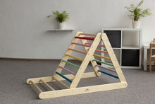 Įkelti vaizdą į galerijos rodinį, Montessori laipiojimo trikampis - švediska laipiojimo sienelė

