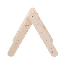 Įkelti vaizdą į galerijos rodinį, Montessori balansavimo laipteliai - pikler trikampis su dvipuse čiuožykla
